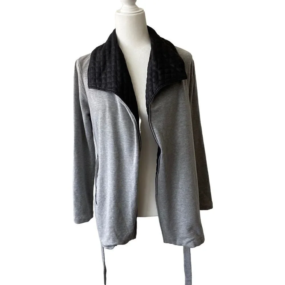Tart Collections Frederica Womens Quilter Funnel Neck Jacket SZ XS